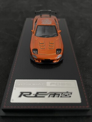 Ignition Model IG1950 1/64 MAZDA Rx-7 Fd3s Re Amemiya Orange