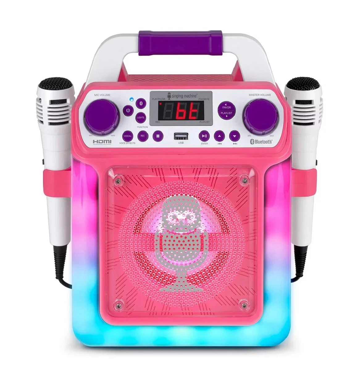 Singing Machine SML654 HDMI Groove Mini Pink | eBay 