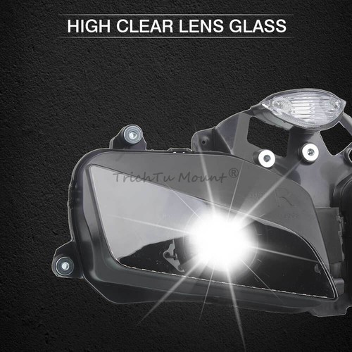 Fully Assembled Headlight Amber Devil Eye Fits For Honda CBR600RR / F5 2003-2006 - Picture 4 of 16