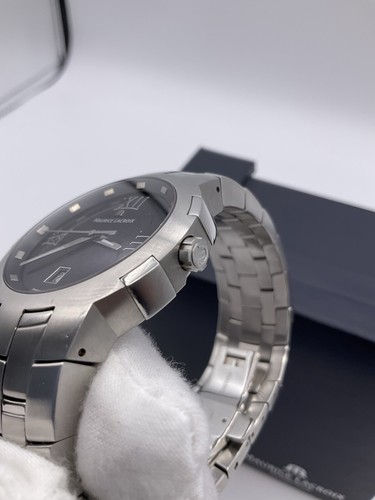 Maurice Lacroix 42mm MS1017 Milestone Quartz Men's Watch - Picture 12 of 17