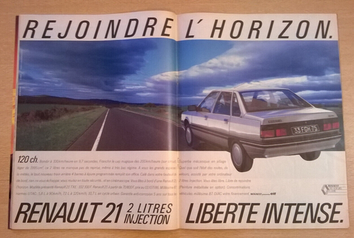 AUTO suppl. JDD N°2077 du 28/09/1986 - Besse/Calvet/AX/Golf/Rover800/Volvo480ES - Picture 12 of 24