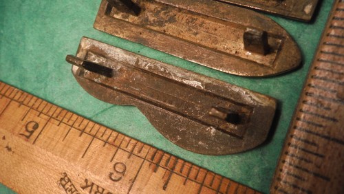 BT46 Buick Hood Letter Emblems Vintage 1955-6 #11267254 ROADMASTER CENTURY SUPER - Picture 3 of 8