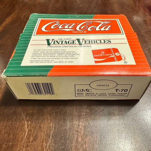 Coca-Cola Die-Cast Vintage GMC Truck 1:64 Scale T-70 - Picture 3 of 5