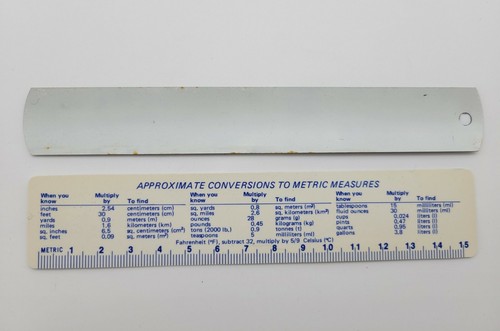 4 Rulers: Burlington Northern Railroad, Horace Mann Educators & Machinists Union - Picture 6 of 6