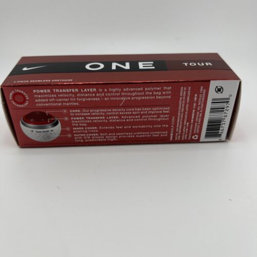 1 Sleeve 3 Balls of NEW NIKE ONE TOUR Golf balls (Ball #2) - Picture 2 of 4