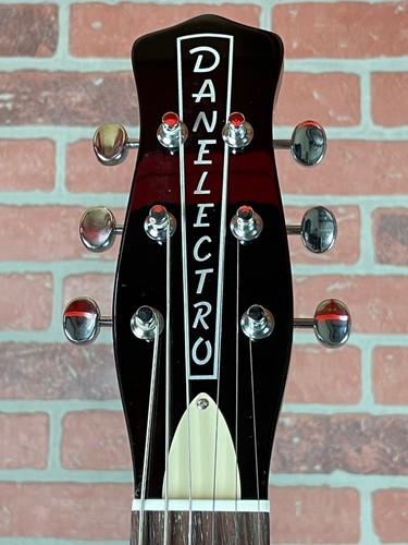 Danelectro Fifty Niner DC Semi-hollowbody Electric Guitar - Jade Top - Picture 5 of 10