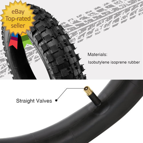 12.5X2.75 Tire & Inner Tube 12-1/2X2-3/4 Dirt Bike Tire and Tube Set for Razor - Picture 3 of 7