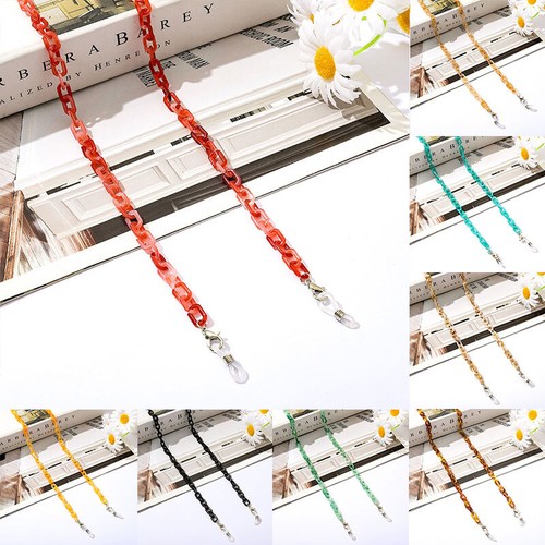Eyeglass Acrylic Cord Holder Neck Lanyard Glasses Strap Sunglasses Chain String - Picture 4 of 29