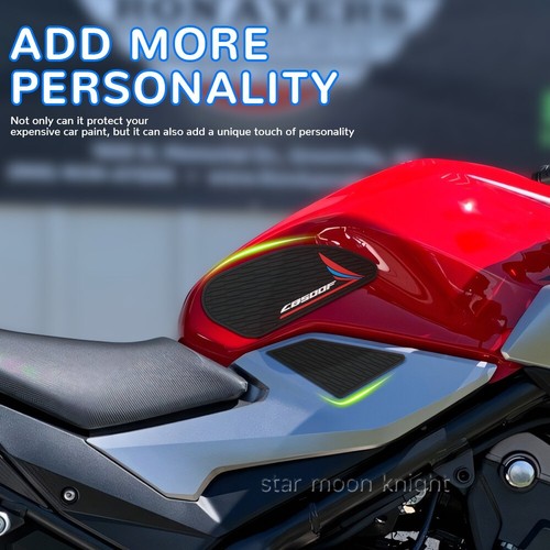 Tank Grip Knee Pads For Honda CB500F CB 500F 2019- Tank Pad Stickers Decals - Picture 5 of 11