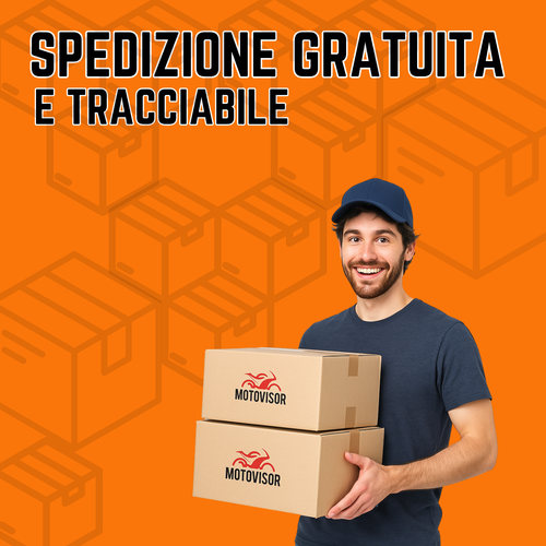 Visiera per Shark Spartan Skwal D Skwal 2 Specchio Compatibile Pinlock Ready - Foto 5 di 6