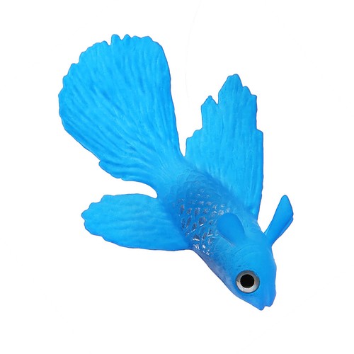 Aquarium Decoration Funny Artificial Silicone Small Fish Fish Tank Ornament - Picture 16 of 25
