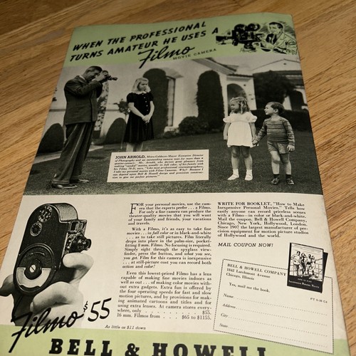 Vacation 1938 BELL & HOWELL Camera - FILMO TOPICS - Picture 14 of 14