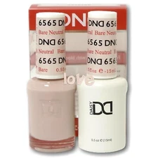 DND Daisy Gel Nail Polish Soak Off 0.5fl.oz Gel Duo DND6565- Bare Neutral