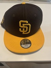 SAN DIEGO PADRES YELLOW BROWN HAT. YOUTh Size. NEW ADJUSTABLE CAP