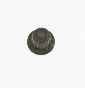 Tube-Radio-Knob-Bakelite-Small-Rosette-PHILCO-Vtg-1930s-D-Shaft