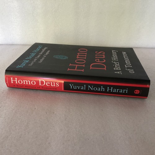 Homo Deus 1st EDITION A Brief History of Tomorrow Yuval Noah Harari - Unread HC - Picture 4 of 13