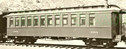 HOn3 D&RGW #302(others) NG open platform PC, plastic w/resin roof, MRGS kit#3302 - Bild 2 von 12