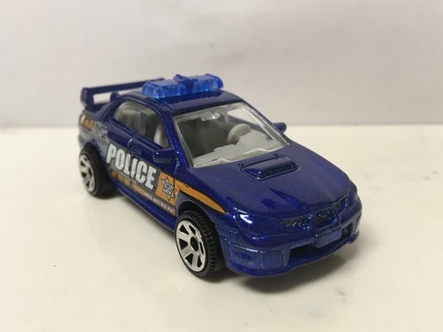 2007 07 Subaru Impreza WRX Police Collectible 1/64 Scale Diecast Diorama Model - Bild 1 von 4