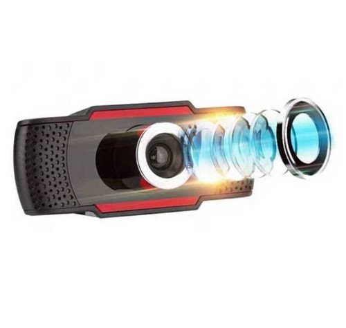 Webcam PC Full HD capteur de mise au point automatique micro F37 objectif antibrouillard caméra 1080p 1369 neuve - Photo 3/6