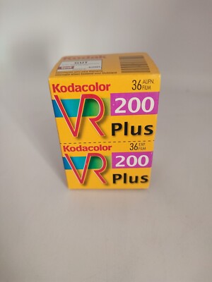 2X Kodak Kodacolor VR 200 Plus Farbfilm 2x36 Aufnahmen ISO 200/24° NEU (#31124)