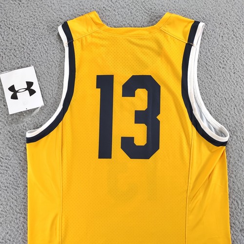 Under Armour California Golden Bears Basketball Jersey Men Large 13 Showtime NEW - Picture 4 of 20