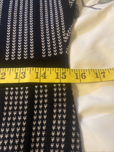 Taylor’s Damen schwarz Muster Pulloverkleid M/L neu mit Etikett Einzelhandel $ 99 - Bild 8 von 13