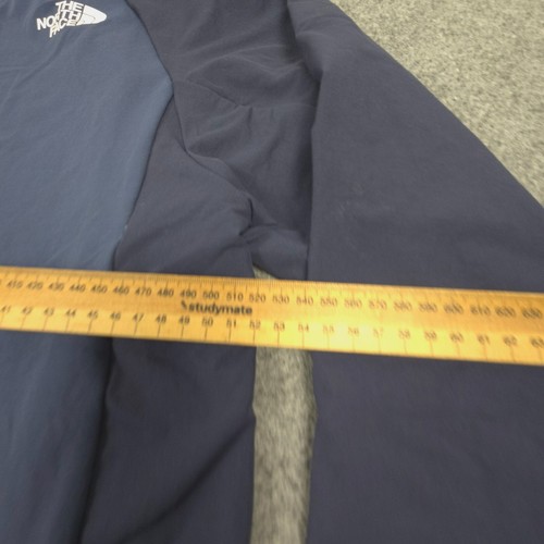 North Face Jacket mens SMALL Blue lightweight Long Sleeve anarok hooded Size S - Picture 9 of 11