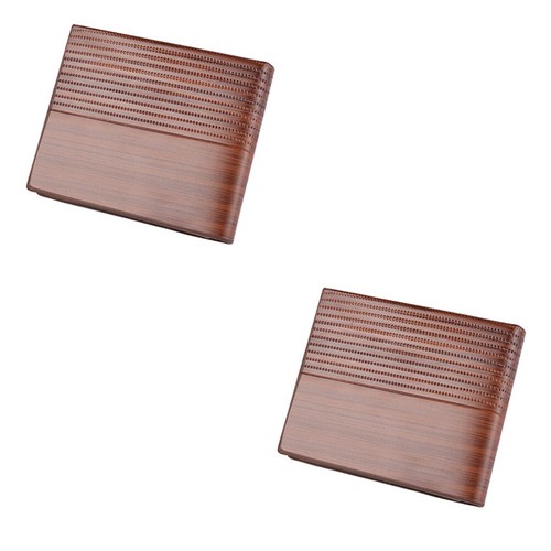 US 1 Pcs Men Bifold Leather Credit ID Card Holder Wallet Billfold Purse Clutch - Picture 18 of 24