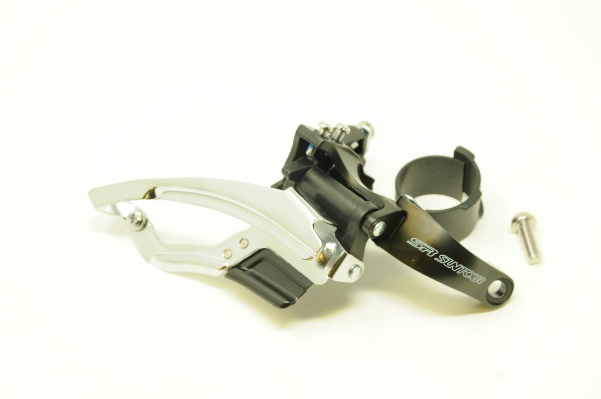 SUNTOUR FD8 XCR 414 FRONT DERAILLEUR GEAR MECH FOR TRIPLE 44 32 22 34.9 31.8mm