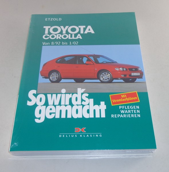 Reparaturanleitung So Wird's Gemacht Toyota Corolla Von 08/1992 Bis 01/2002-image