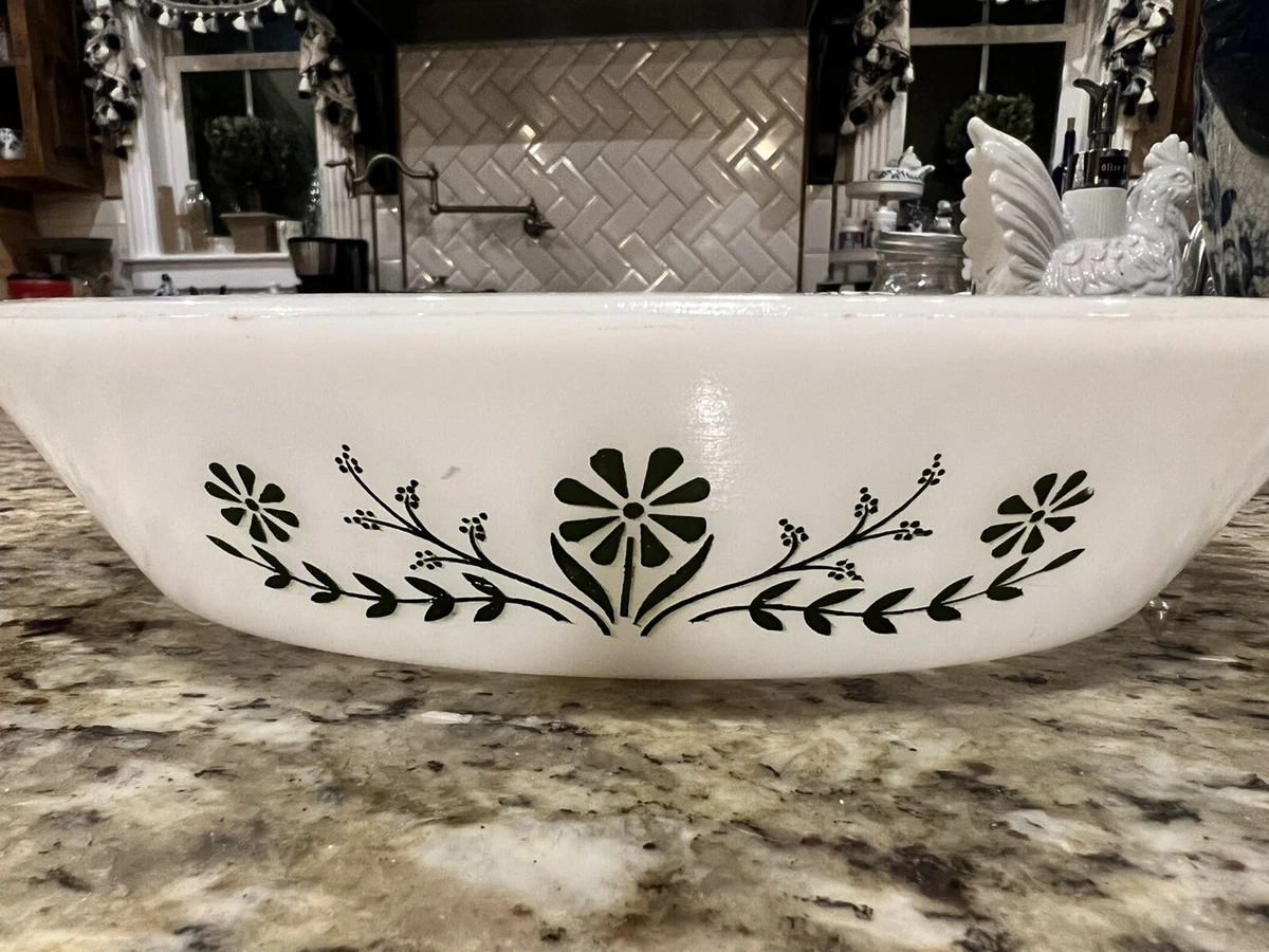 Vintage top glass bakeware