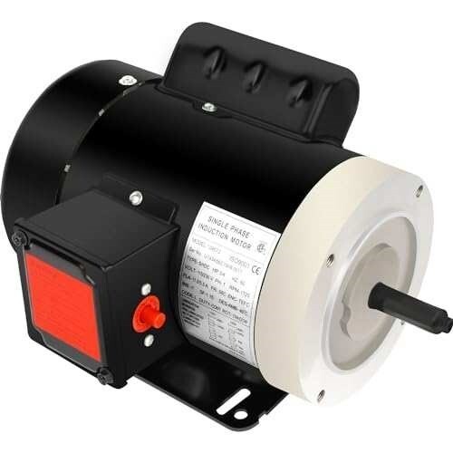 3/4Hp Electric Motor – 1725Rpm, 115V/230V, Tefc, 56C Frame