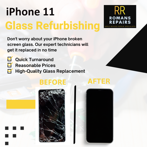 iPhone 11 / 11 Pro Max Front und Back Glas Austausch (Reparatur Service) - Bild 7 von 12