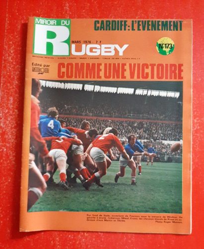 1966 Miroir du rugby n°63 ZANI CARDIFF FC DOURTHE ET LUX ROMANS NICE