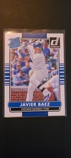 JAVIER BAEZ Donruss RATED ROOKIE CARD Chicago Cubs Baseball RC Javy 2015 LE!