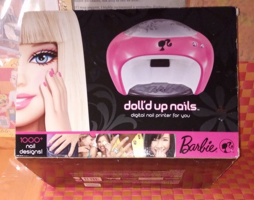 Barbie doll'd up nails, digital nail printer for you, 2008, and no make up inclu - Picture 1 of 22