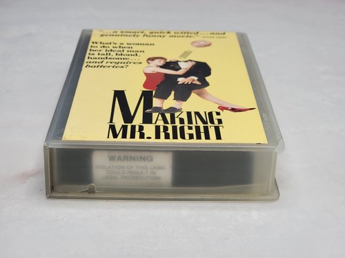 Making Mr Right HBO Video Betamax - John Malkovich Ann Magnuson - Beta Tape - Picture 9 of 9