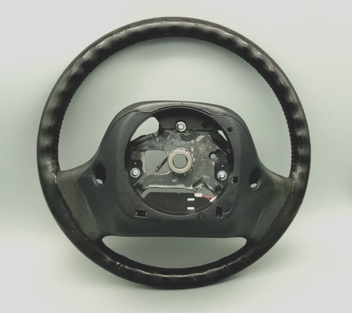 1998-2004 Lincoln Town Car Grand Marquis Steering Wheel Black Leather OEM (1) - Picture 8 of 10