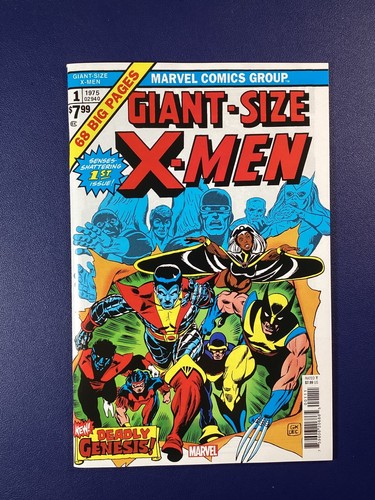 GIANT SIZE X-MEN FACSIMILE EDITION 2023 #1B VF+ 8.5 GIL KANE COVER - Picture 14 of 15