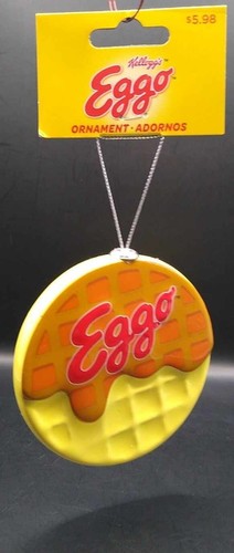 Kellogg's L'eggo My Eggo Waffle Faux Food Christmas Decoupage Ornament 2023 - Picture 2 of 3