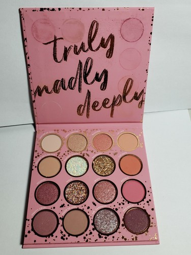 Paleta de sombras de ojos en polvo Colourpop Truly Madly profundamente prensadas nueva en caja - Imagen 6 de 12