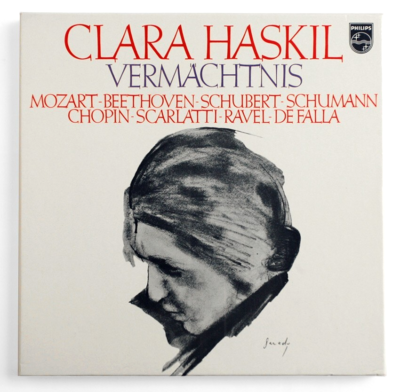 その他 LP Clara Haskil NM THE ART OF CLARA HASKIL Vermachtnis piano HOL Philips 6747055