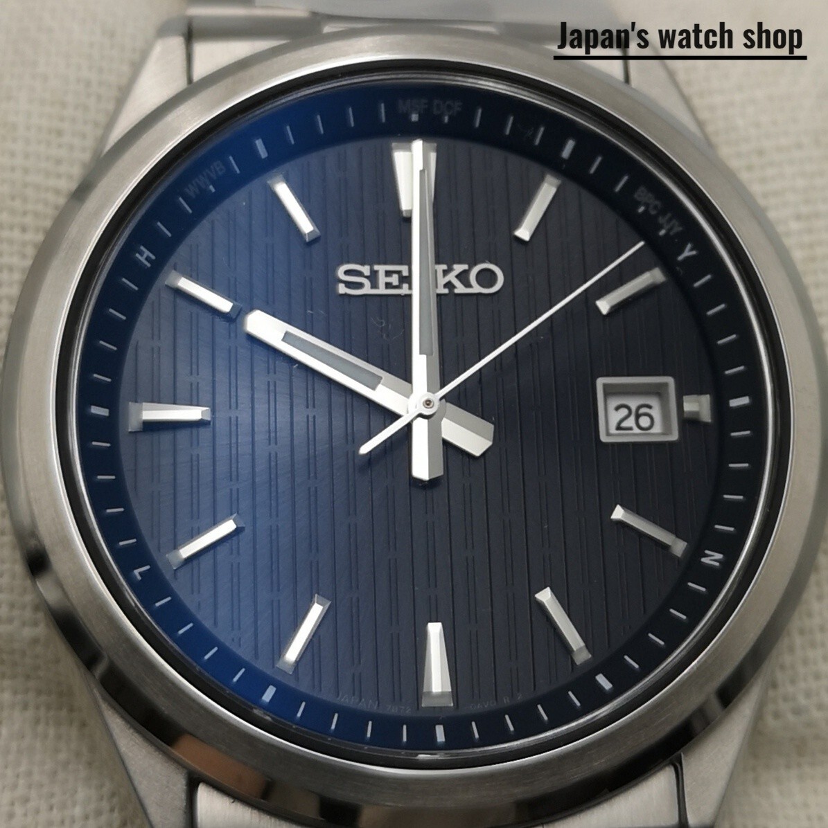 SEIKO Seiko Selection SBTM351 Black Solar Radio Sapphire SEIKO Seiko Selection SBTM351 Black Solar Radio Sapphire