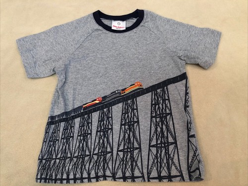 Hanna Andersson Tshirt Jungen 120 Schleppe Siebdruck