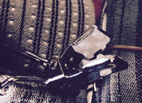  Kinderhosenträger hellblau  4 Clipse 80 cm lang hergestellt in Europa - Bild 2 von 2