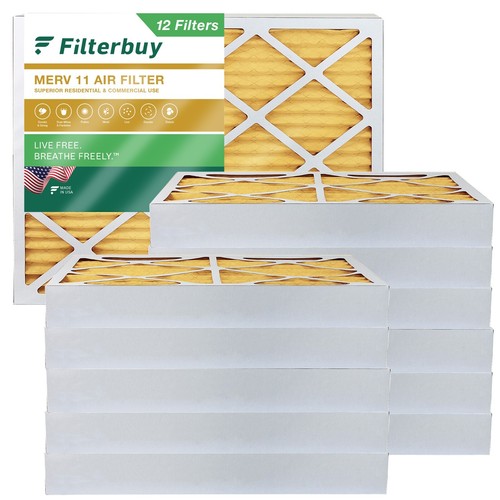 Filterbuy 16x20x4 Pleated Air Filters, Replacement for HVAC AC Furnace (MERV 11) - Picture 15 of 15
