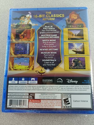 SEALED Aladdin and the Lion - Sony PlayStation 4 860000790727| eBay