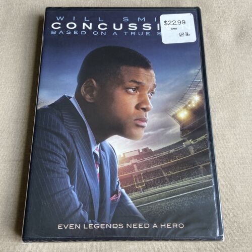 Concussion (DVD, Digital 2015 NEW) CTE Football Bio Drama Will Smith Dr. Omalu +