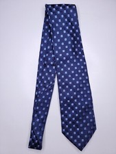 Meeting Street Mens Formal Necktie 61"Lx3.75"W Navy Neck Tie