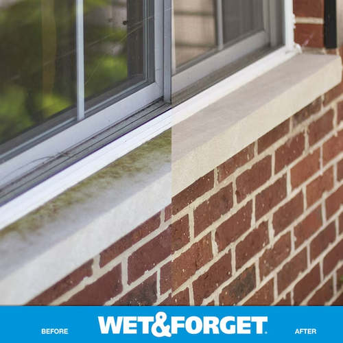 Wet & Forget Moss Mold Mildew & Algae Stain Remover Spray 2qt - Picture 7 of 12
